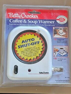 Vintage Betty Crocker Coffee & Soup Warmer Auto Shut-Off NIB Model BC-1790
